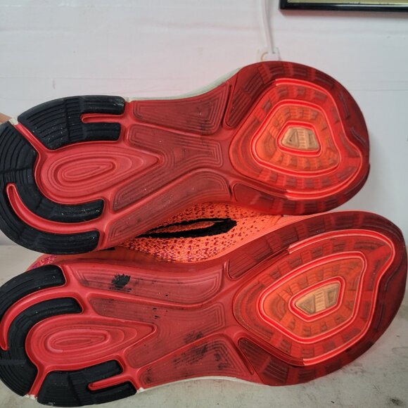 Nike Lunarglide 7 - Bright Crimson Lunarlon Running Shoes (Mens US Size 7) - Picture 5 of 5